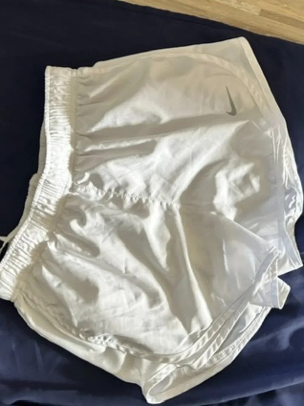 NIKE womens size extra small work out athletic active wear gym white